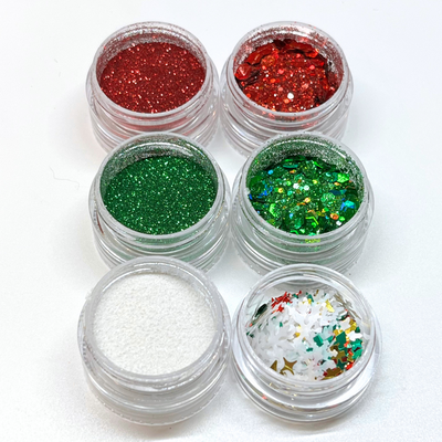 Christmas Glitter Stack