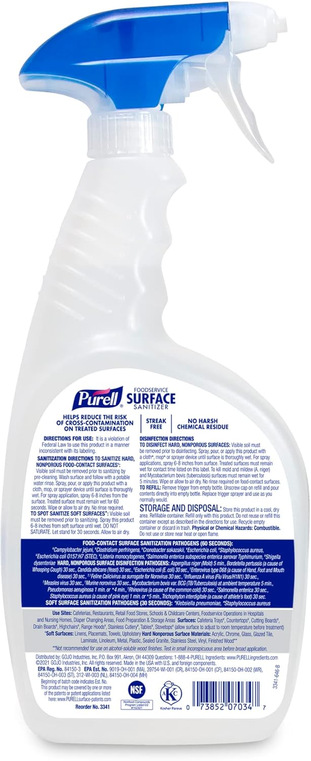 PURELL Foodservice Surface Sanitizer Spray