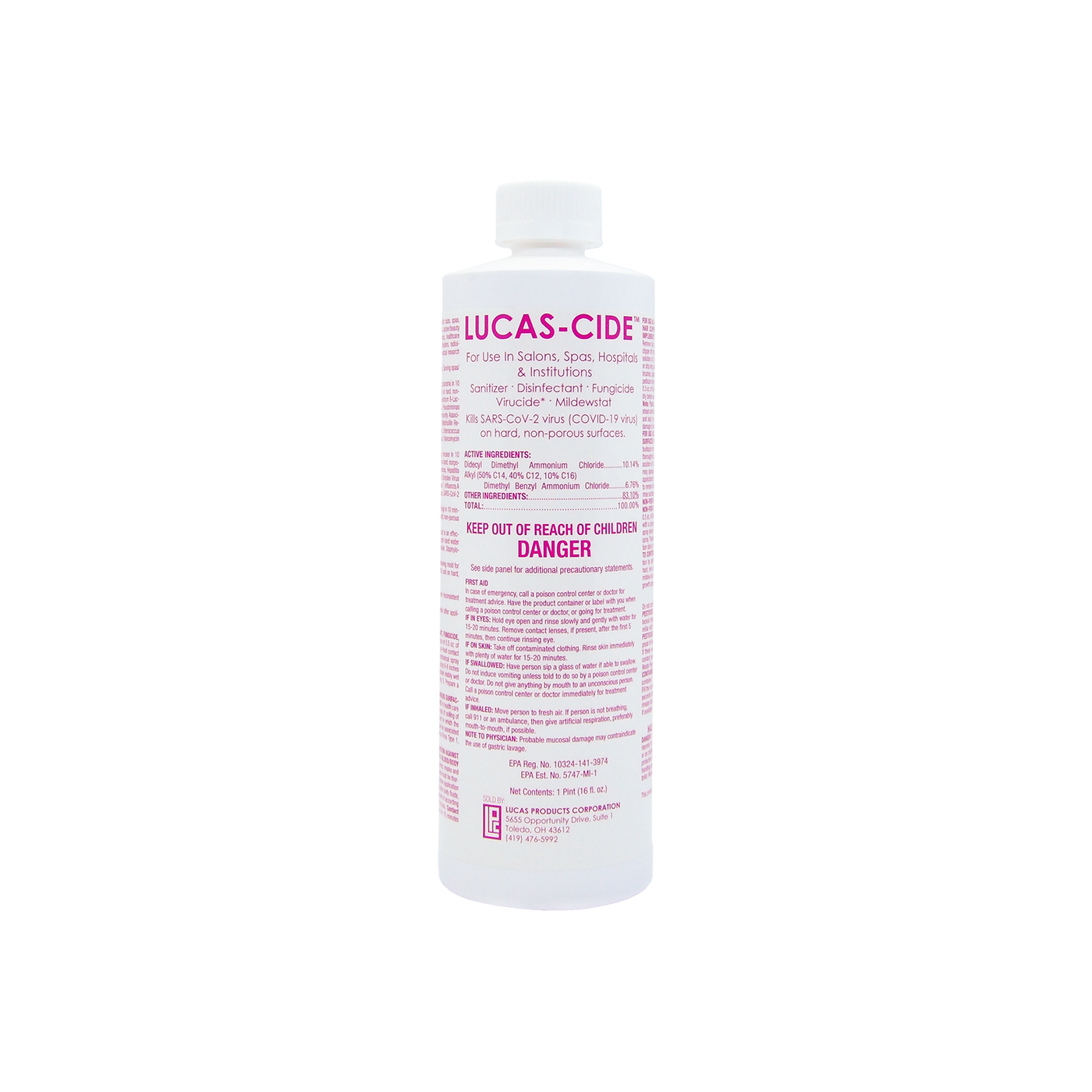 LUCAS-CIDE Concentrate Disinfectant