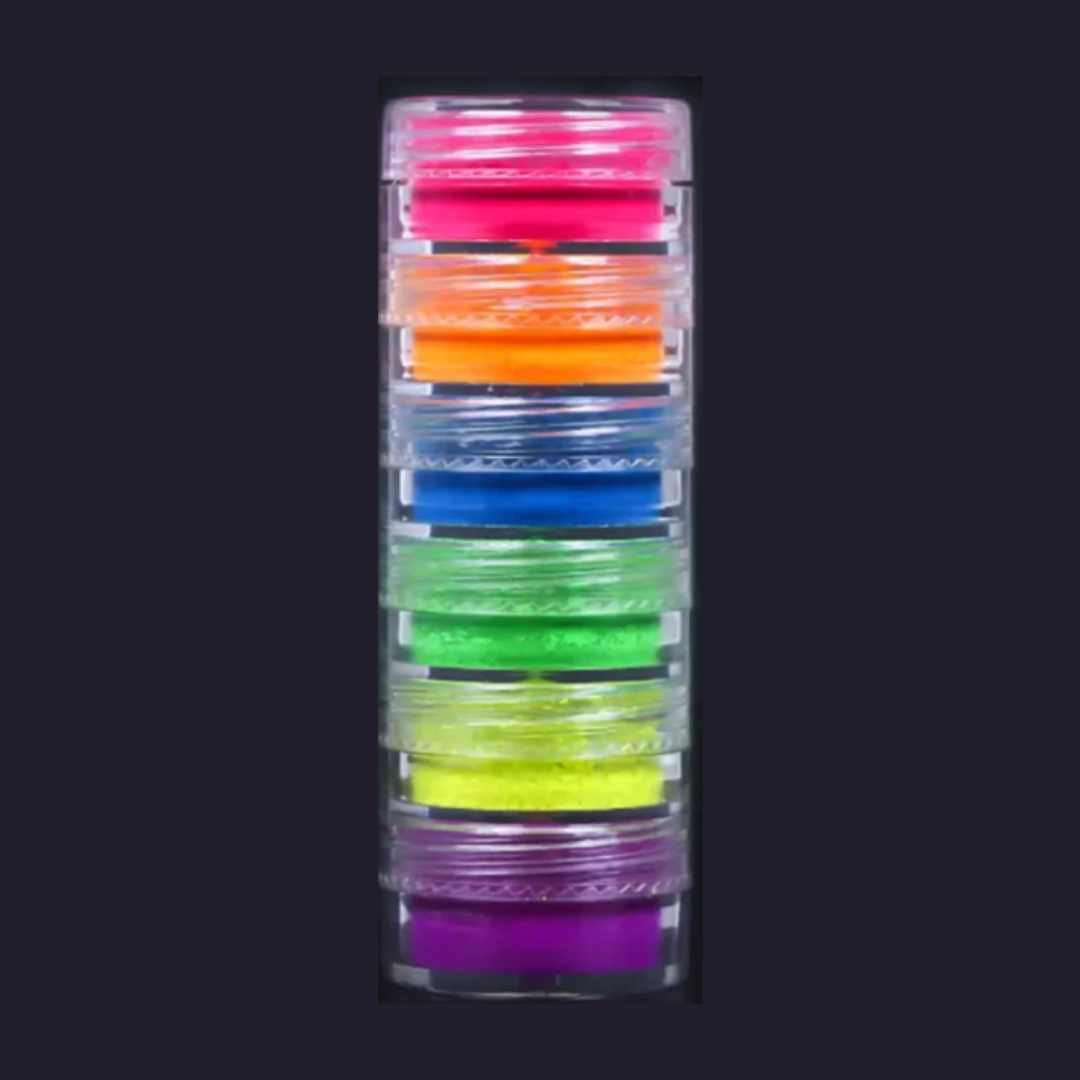 Neon Pigment Powder Stacker