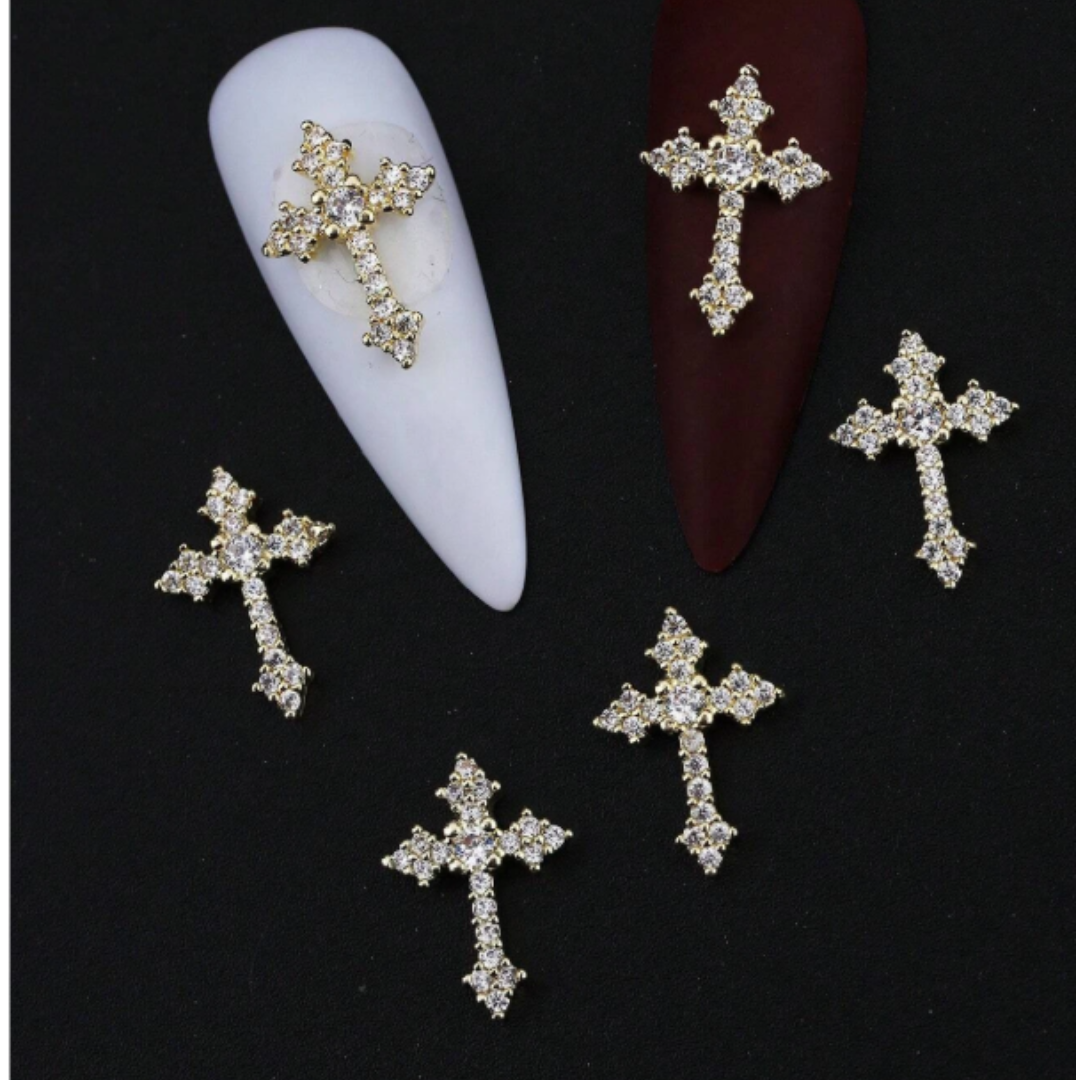 Cross Charms- 6 pk