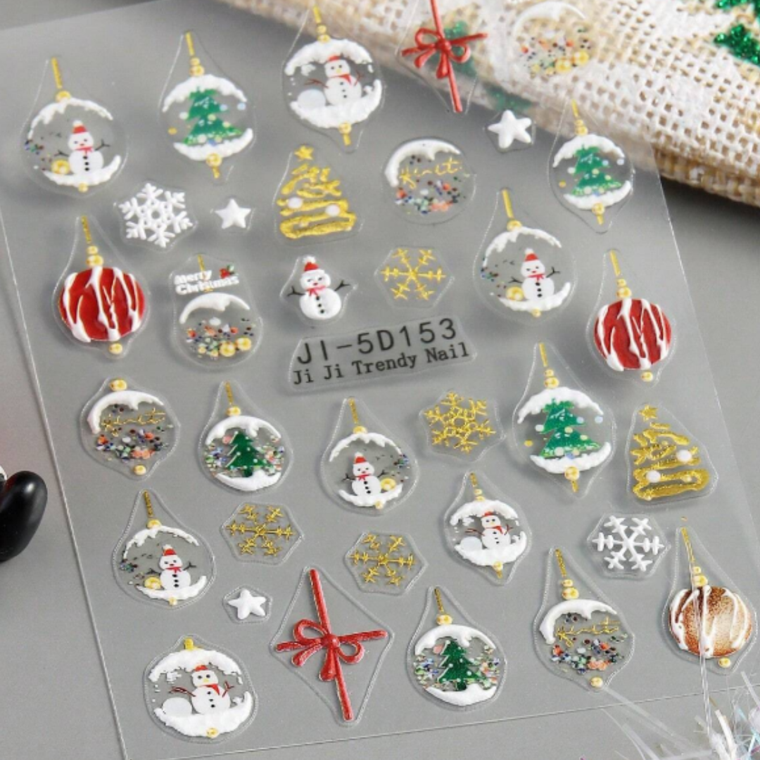 Tree Ornament Stickers