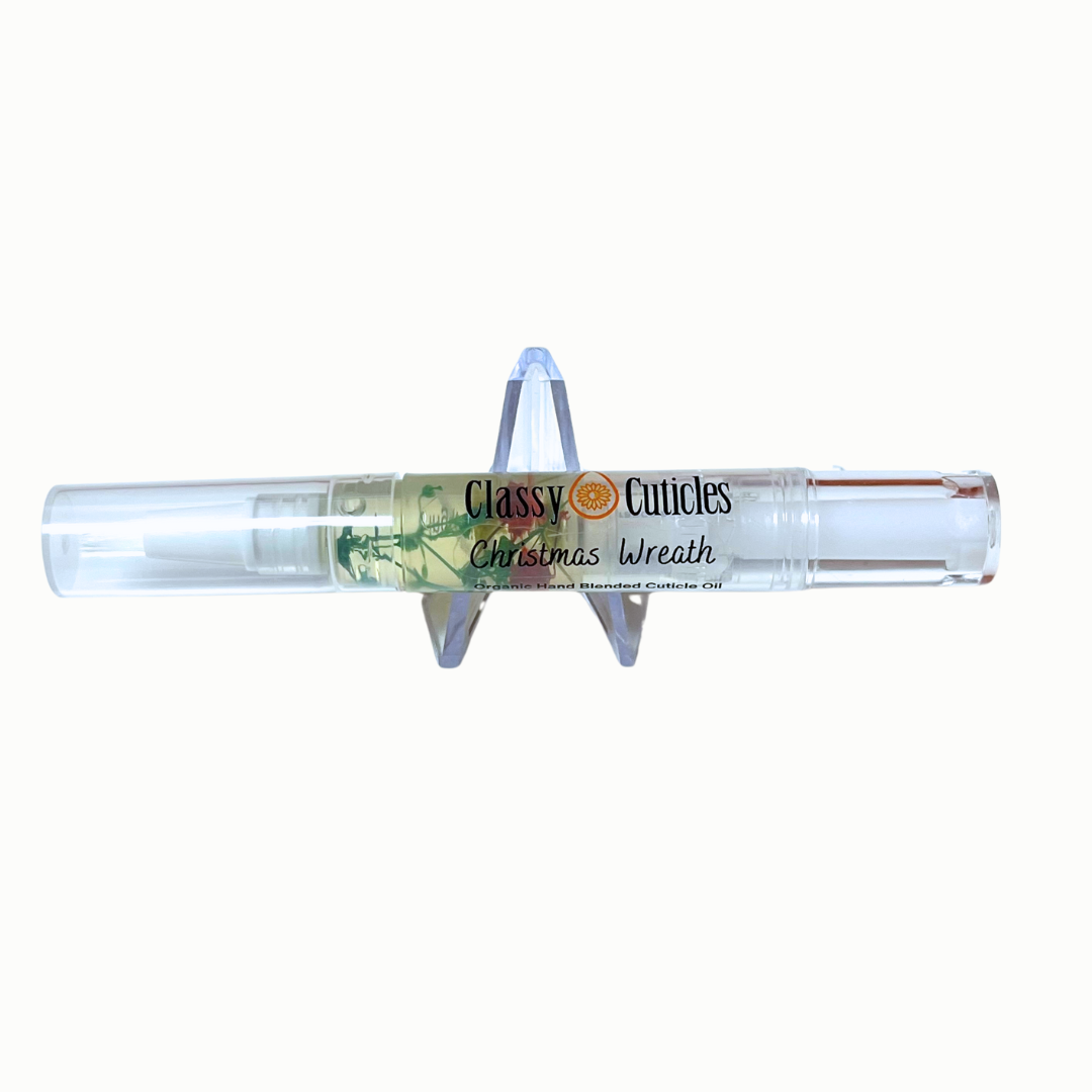 Christmas Wreath Cuticle Oil Pen