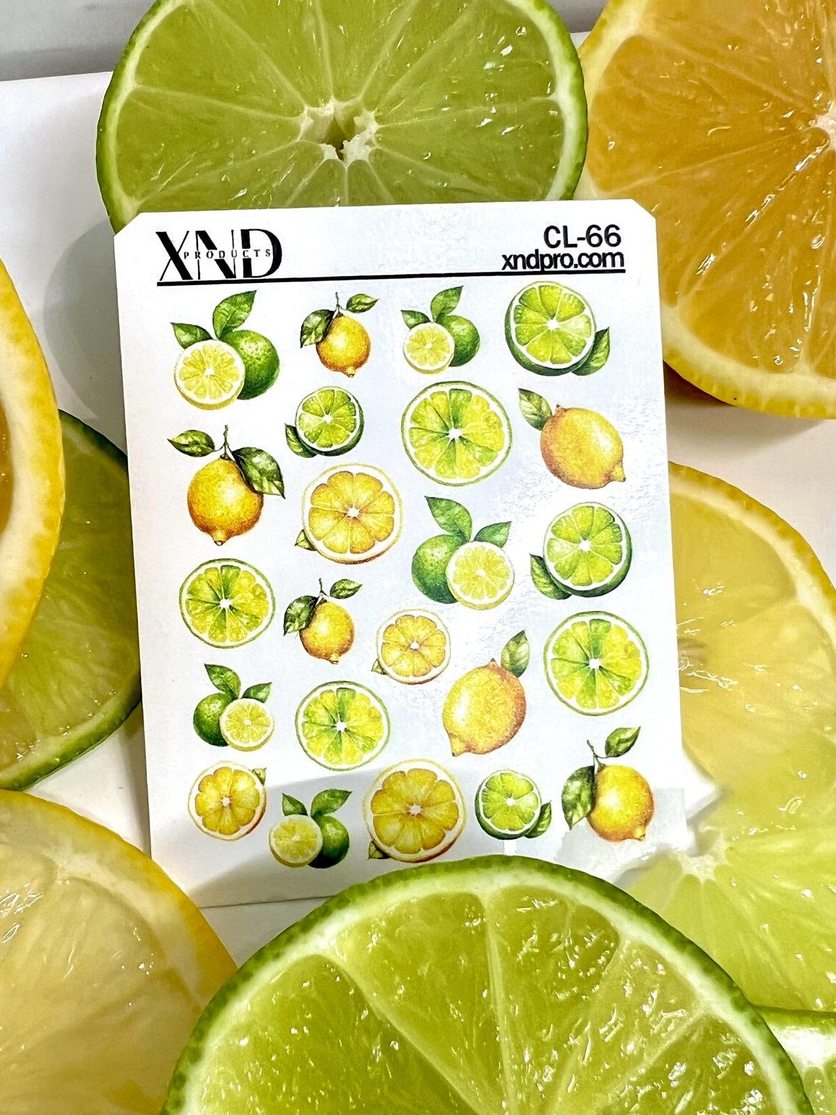 CL-66 / Nail Decal 2D/ Nail Decals/Fruits/ Lemon