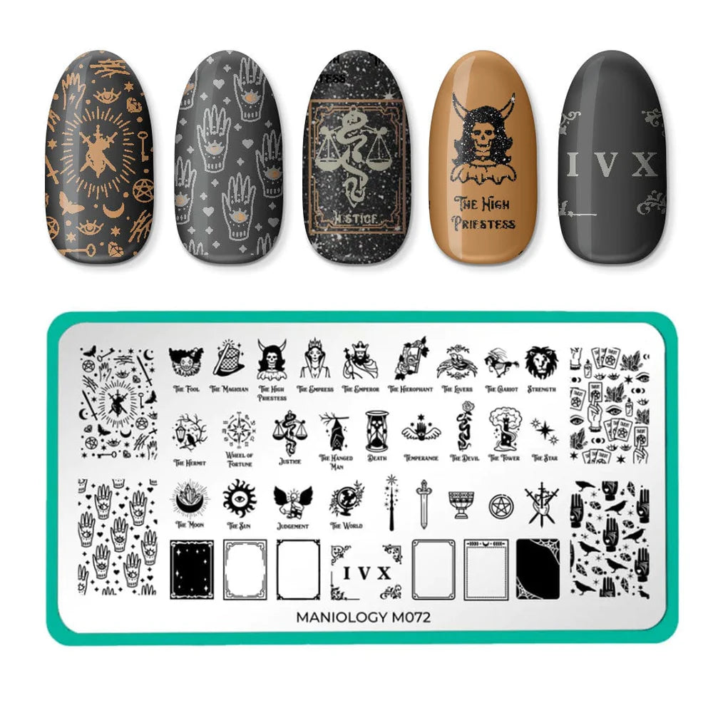 Tarot Reading (m072) - Nail Stamping Plate